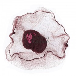 Plasa pentru cocuri, mese sau extensii, PLS003 Castaniu 2 bucati